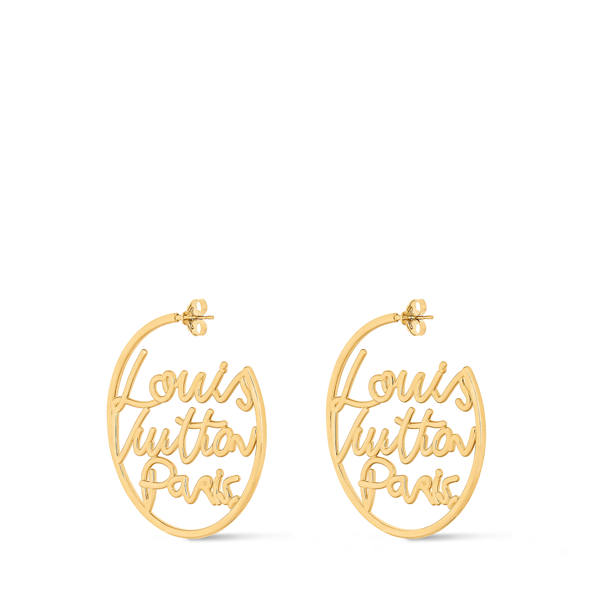 ⭐*︎様 Louis Vuittton LVロゴピアス ピアス・LV スクリプト S00｜ルイ・ヴィトン 公式サイト - M03239